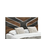 Optimus Brown Queen Lighted Bed