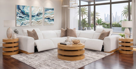 Ori 5 Piece Power Reclining Sectional with Power Headrests