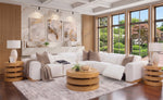 Ori 6 Piece Dual Power Reclining Sectional with Cooling Console
