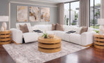 Ori 7 Piece Dual Power Reclining Sectional with 2 Cooling Consoles