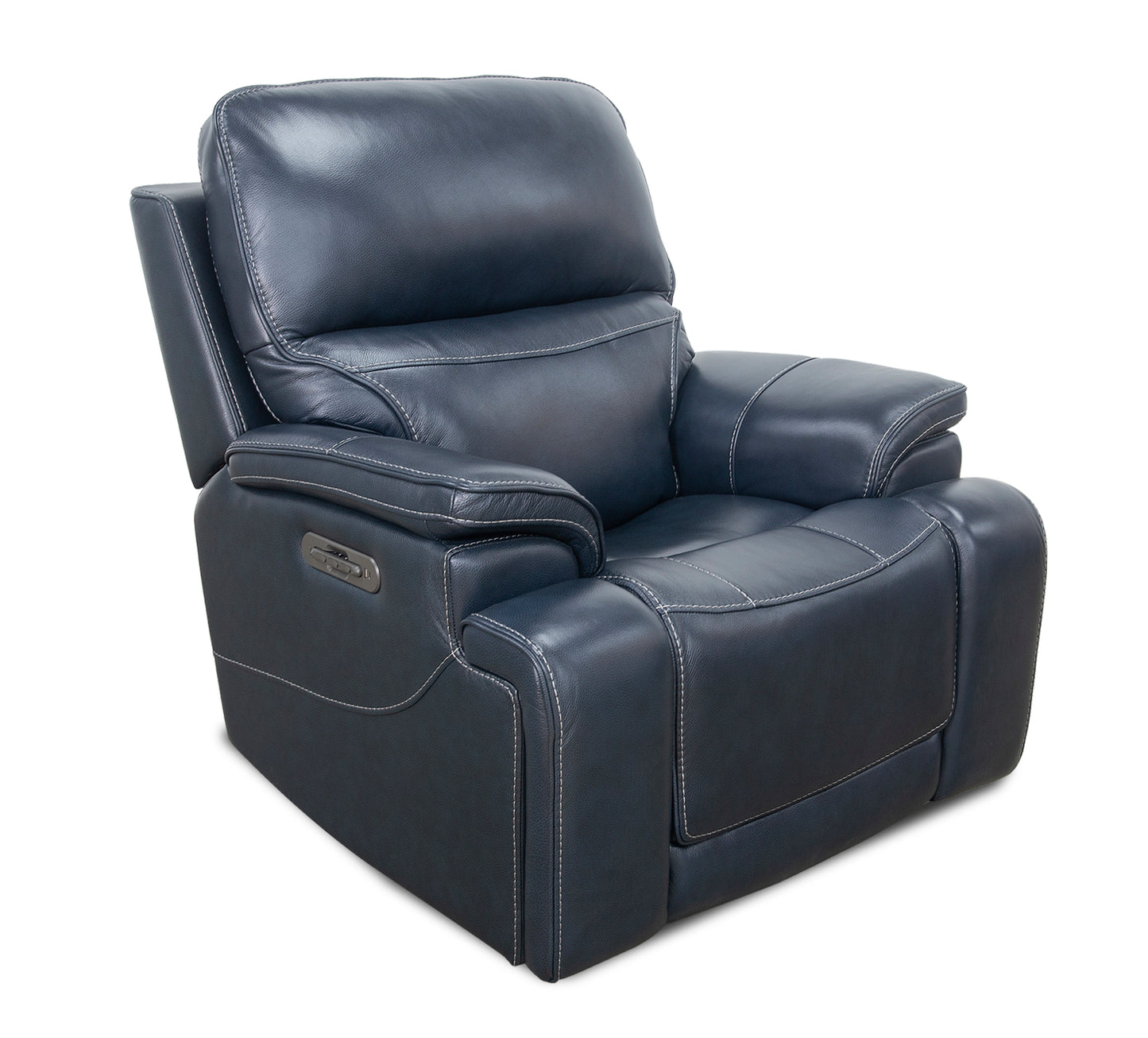 Oscar Leather Zero Gravity Triple Power Recliner
