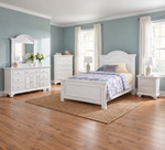 Palm Coast 5 Piece Twin Panel Bedroom