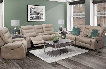 Palamino II 3 Piece Pwr Sofa w-Drop Down Table, Console Loveseat, & Recliner