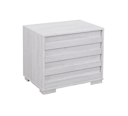 Performa White II 2 Drawer Nightstand