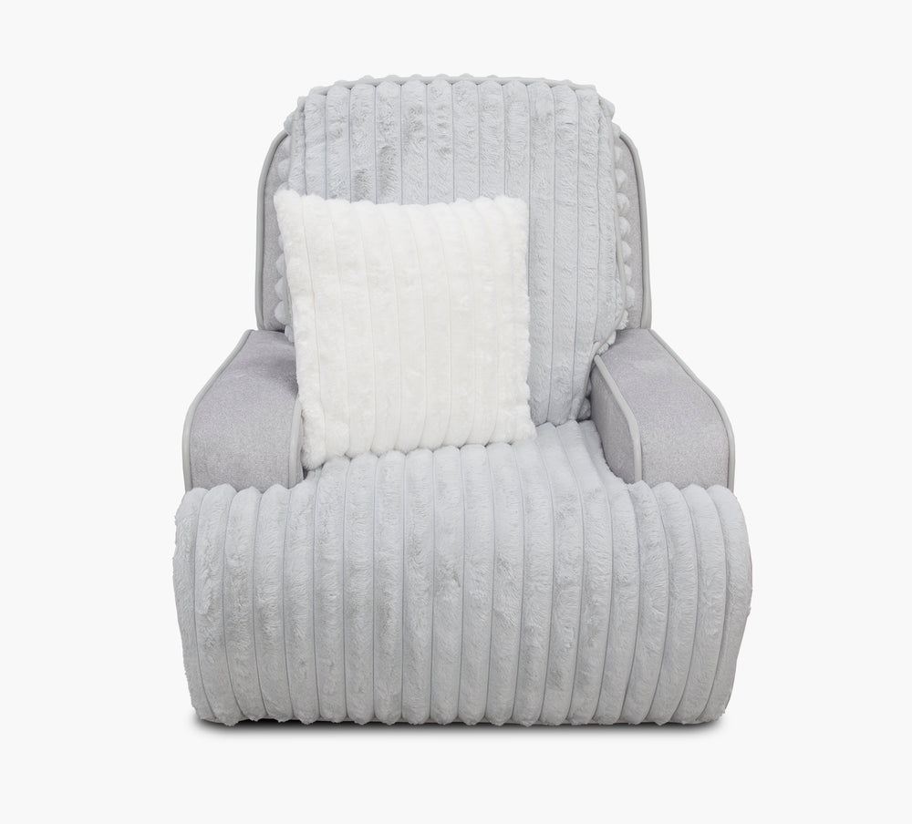 Sillón reclinable eléctrico Presley Zero Gravity con reposacabezas eléctrico