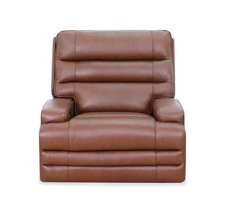 Hero Umber Leather Zero Gravity Triple Power Recliner