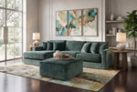 Remington 3 Piece Sectional with Left Arm Facing Chaise