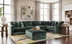 Remington 5 Piece Sectional with Left and Right Arm Facing Chairs