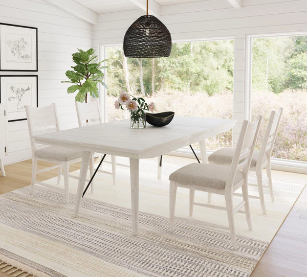 Rogen 6 Piece Dining Set With 4 Counter Stools and Bench