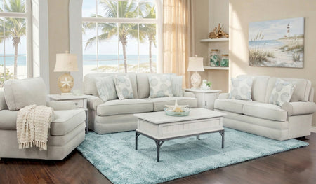 Sand Dollar 3 Piece Sofa, Loveseat, and Chair