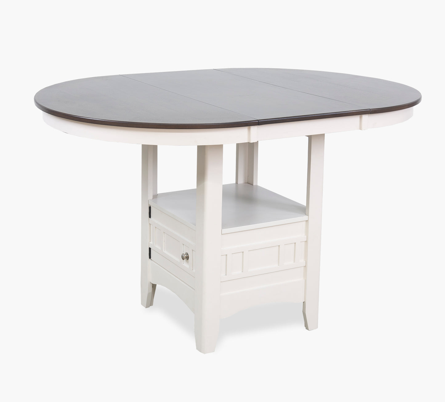 Saxton Pub Two Tone Round/Oval Counter Height Table