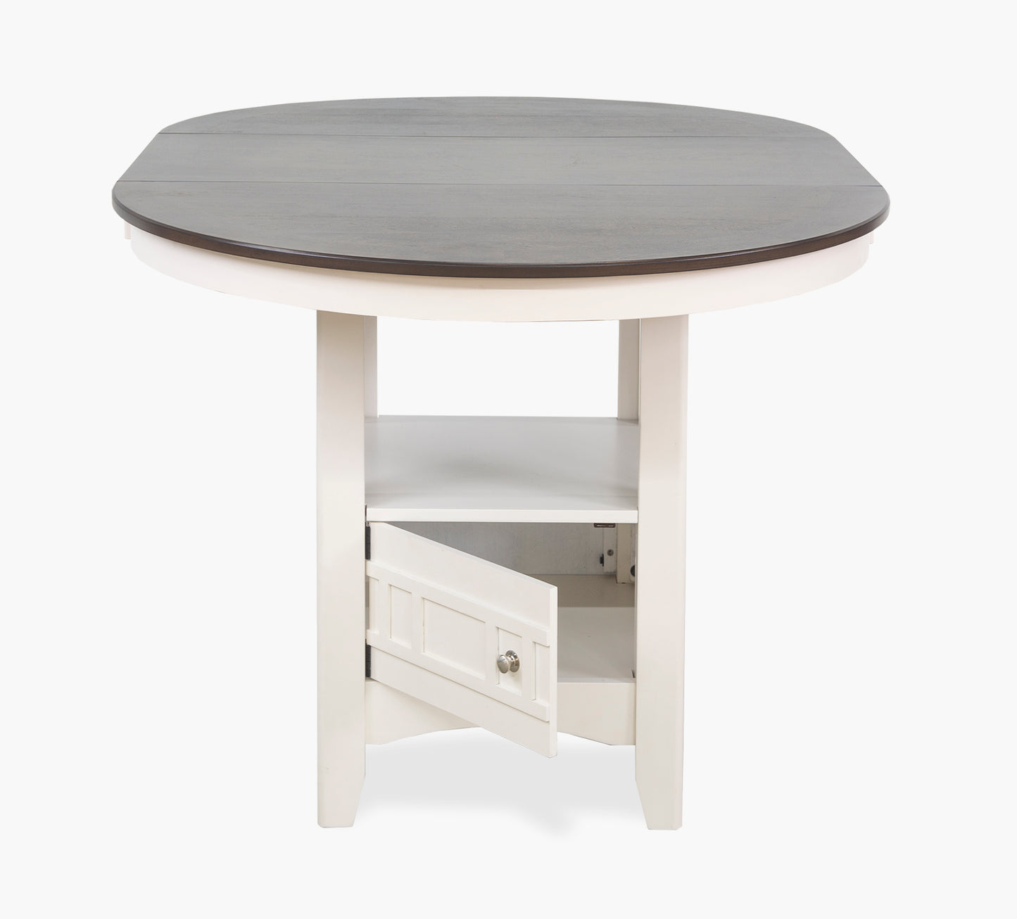 Saxton Pub Two Tone Round/Oval Counter Height Table