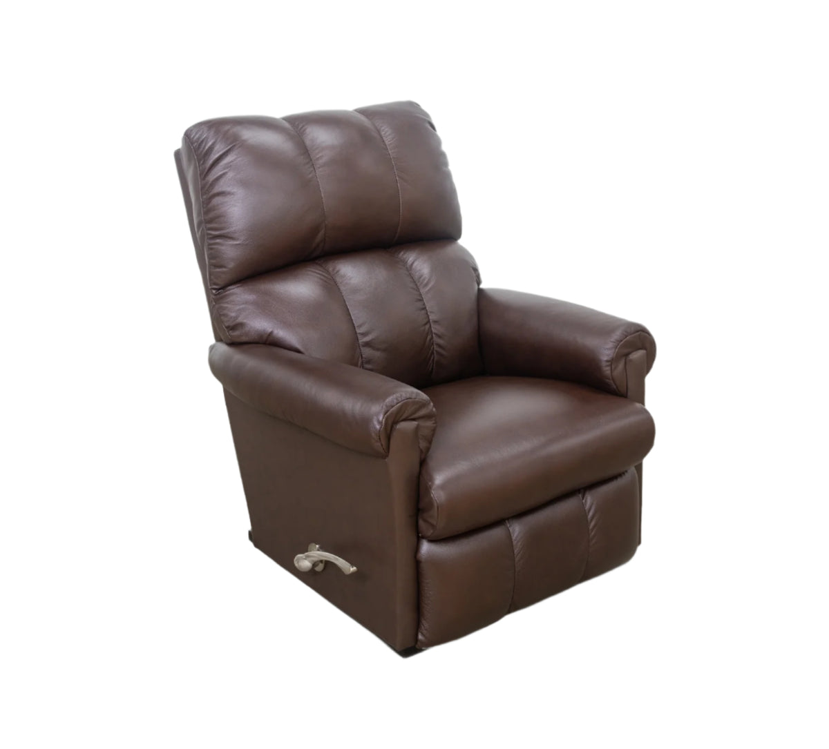 Leather Reclining Rocker Seasons LA-Z-BOY Brown Leather Rocker Recliner – Kane's Furniture