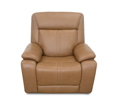Sillón reclinable eléctrico triple de cuero Sonic Saddle