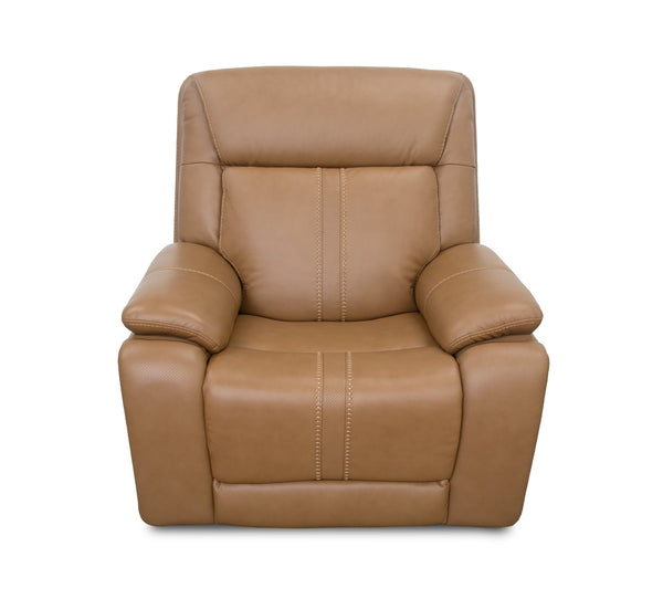 ボ*ン様 niceness CAINE Sonic Saddle Leather Triple Power Recliner – Kane's Furniture