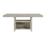 Mesa de mostrador con almacenamiento para pub con luz Garland