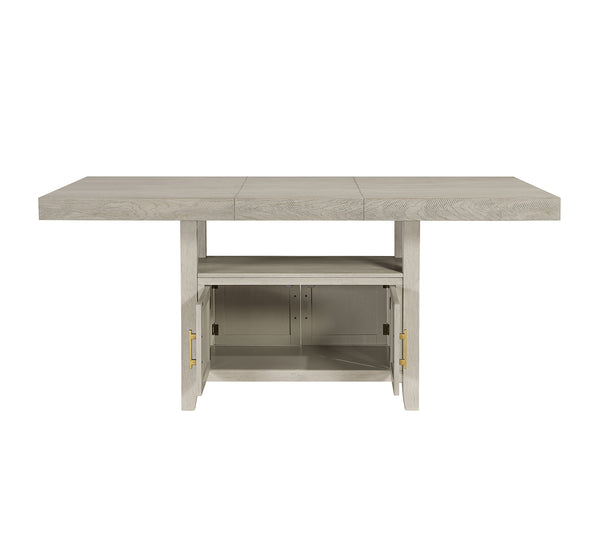 Mesa de mostrador con almacenamiento para pub con luz Garland