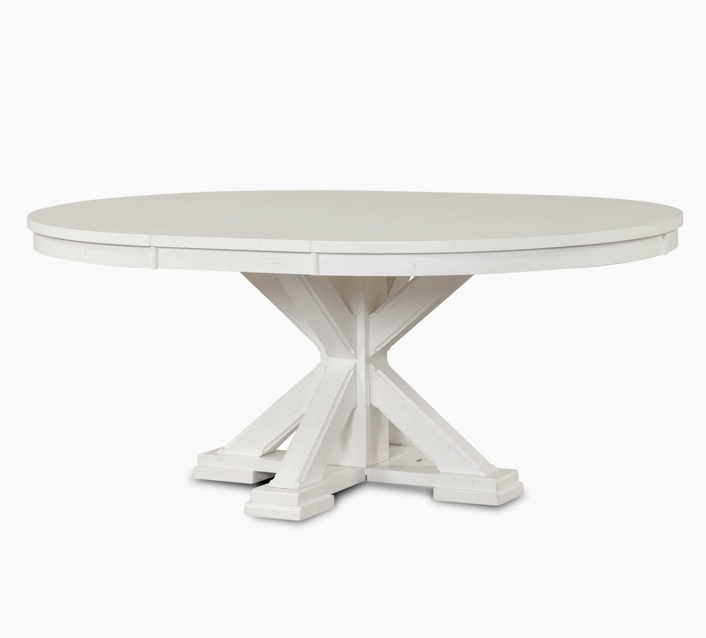 Trina Round/Oval Dining Table All White