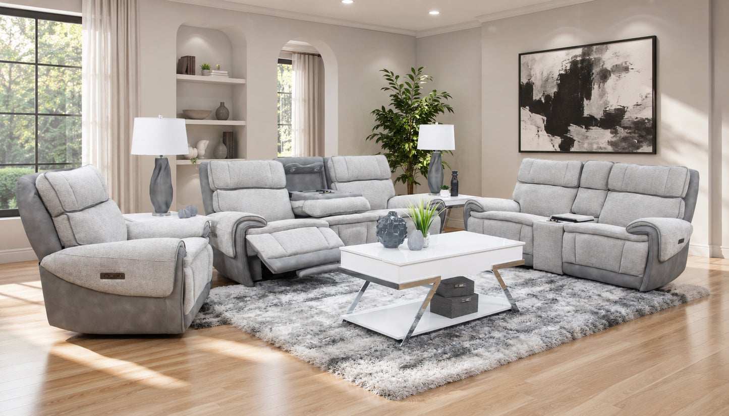 Tunes 5 Piece Zero Gravity Dual Power Living Room with Immersive Sound