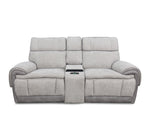 Tunes Zero Gravity Dual Power Loveseat with Cooling Console and Immersive Sound