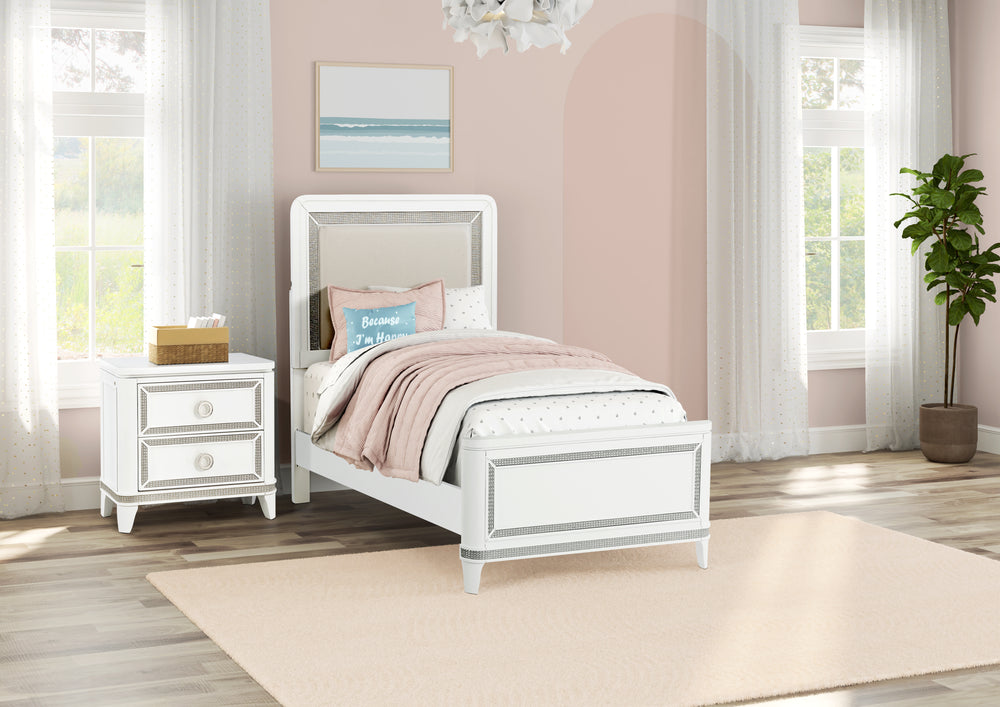 Tiana Twin Upholstered Bedroom