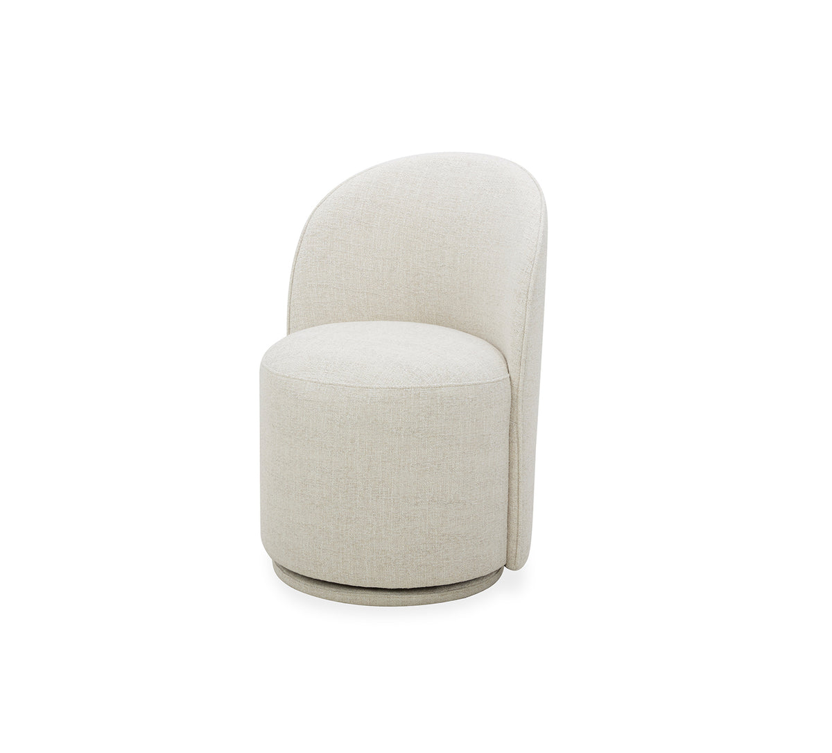 Still Rounded Chair Milo Wheat Upholstered Rounded Back Swivel Chair – Kane's Furniture
