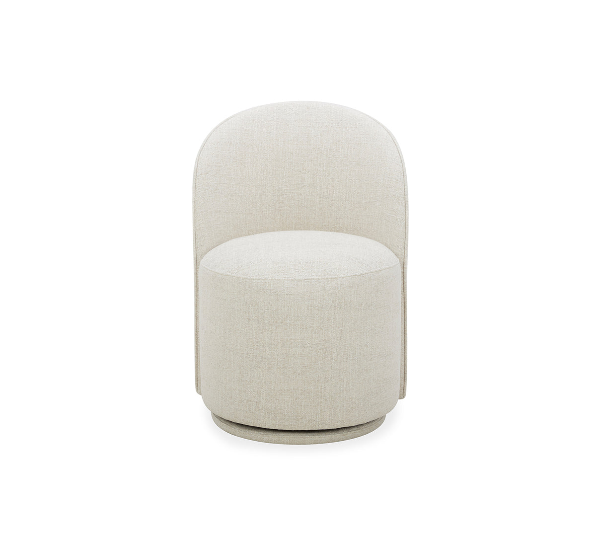 Still Rounded Chair Milo Wheat Upholstered Rounded Back Swivel Chair – Kane's Furniture