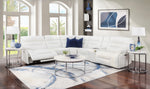 Alaska Sectional 6PC Leather Power Sectional w/PH