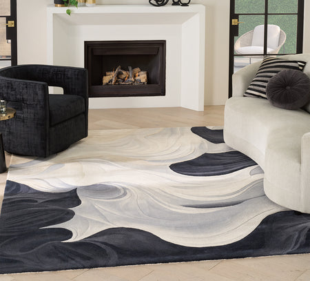 CIELO BLACK IVORY Rug