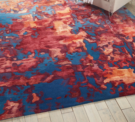 CIELO BLUE FLAME Rug