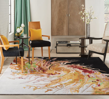CIELO BLACK MULTI 8X10 Rug