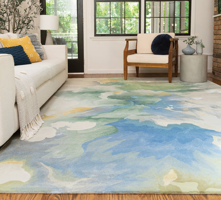 CIELO SEAFOAM SILVER Rug