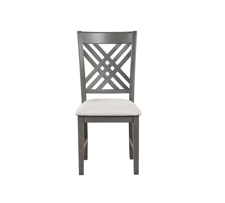 Crosswoods Grey Side Chair