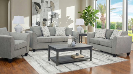Metro 3 Piece Sofa, Loveseat, and Chair
