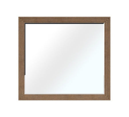 Cascade Brown Landscape Mirror