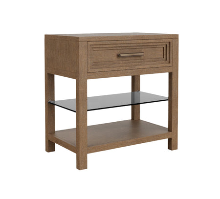 Cascade Brown Open Nightstand