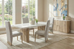 Reedstone 5 Piece Dining Set with Panda Chairs
