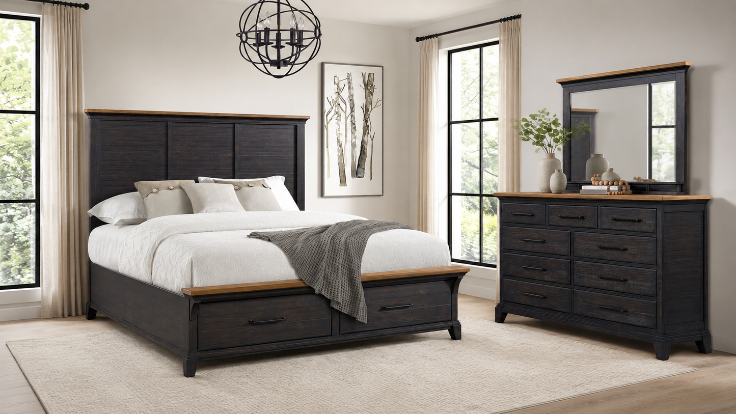 Montrose 5 Piece Queen Storage Bedroom