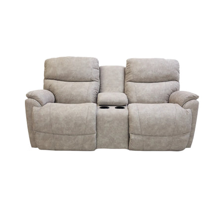Northwest La-Z-boy Power Reclining Console Loveseat w- Power Headrest
