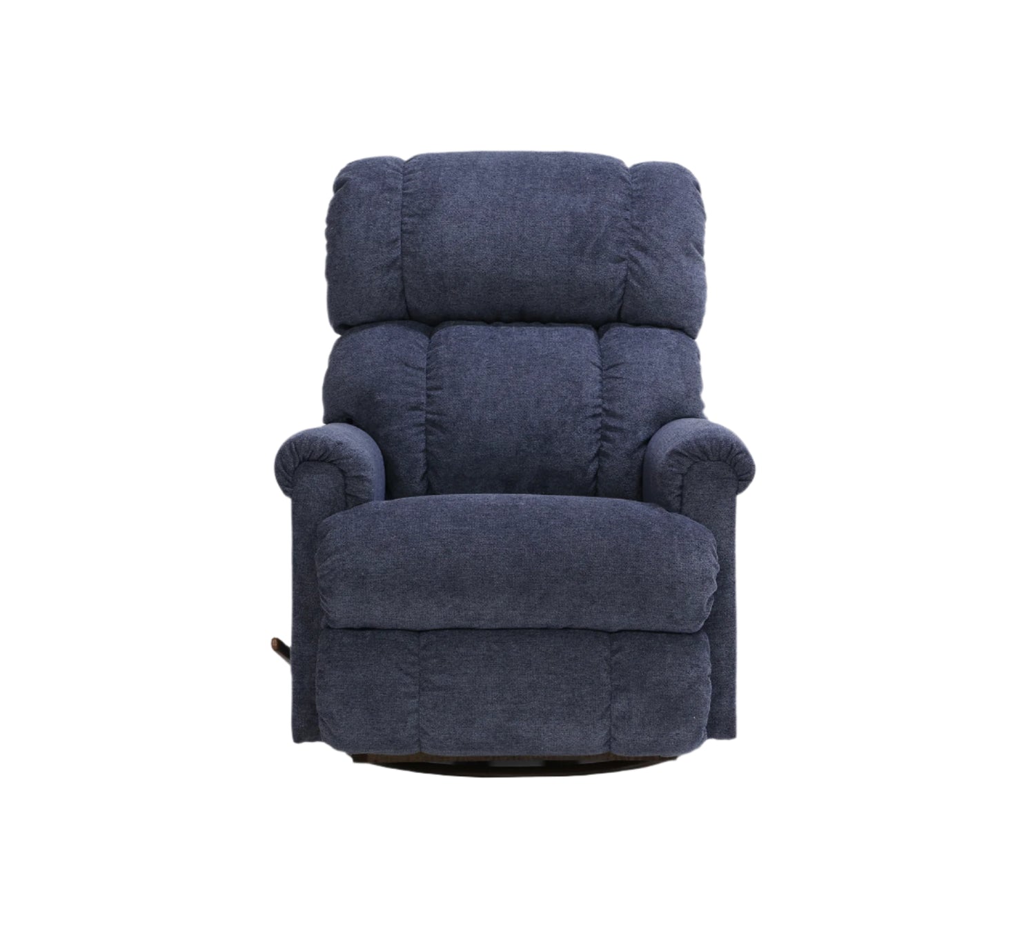 LaZBoy Riley II Denim Swivel Rocker Recliner Kane's Furniture