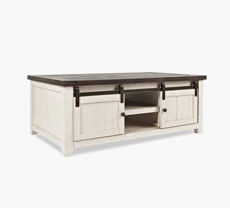 Mesa de cóctel bicolor del condado de Madison
