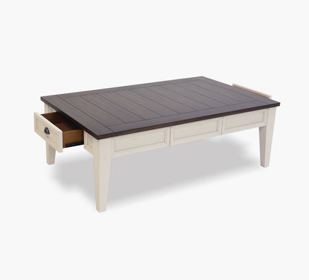 Mesa de cóctel Cayla de dos tonos