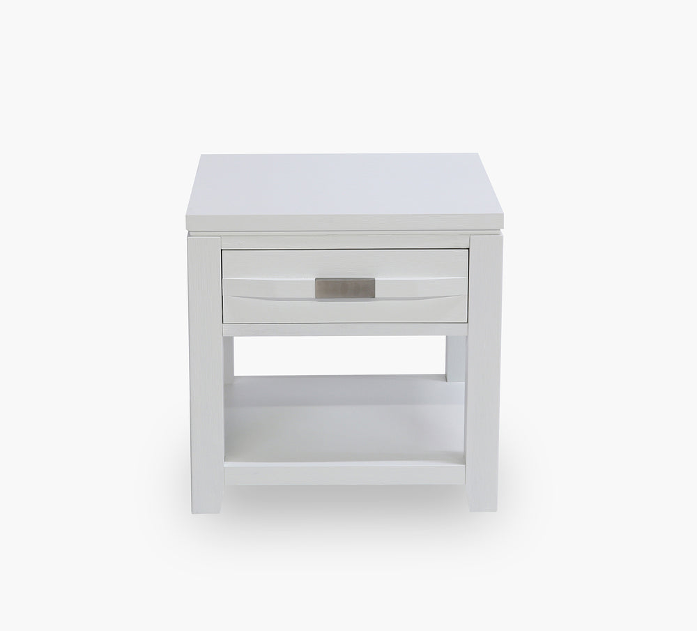 Altamonte White End Table