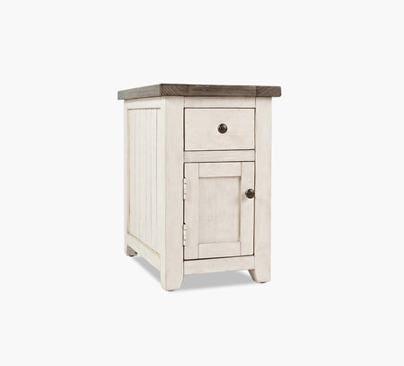 Mesa auxiliar de dos tonos del condado de Madison