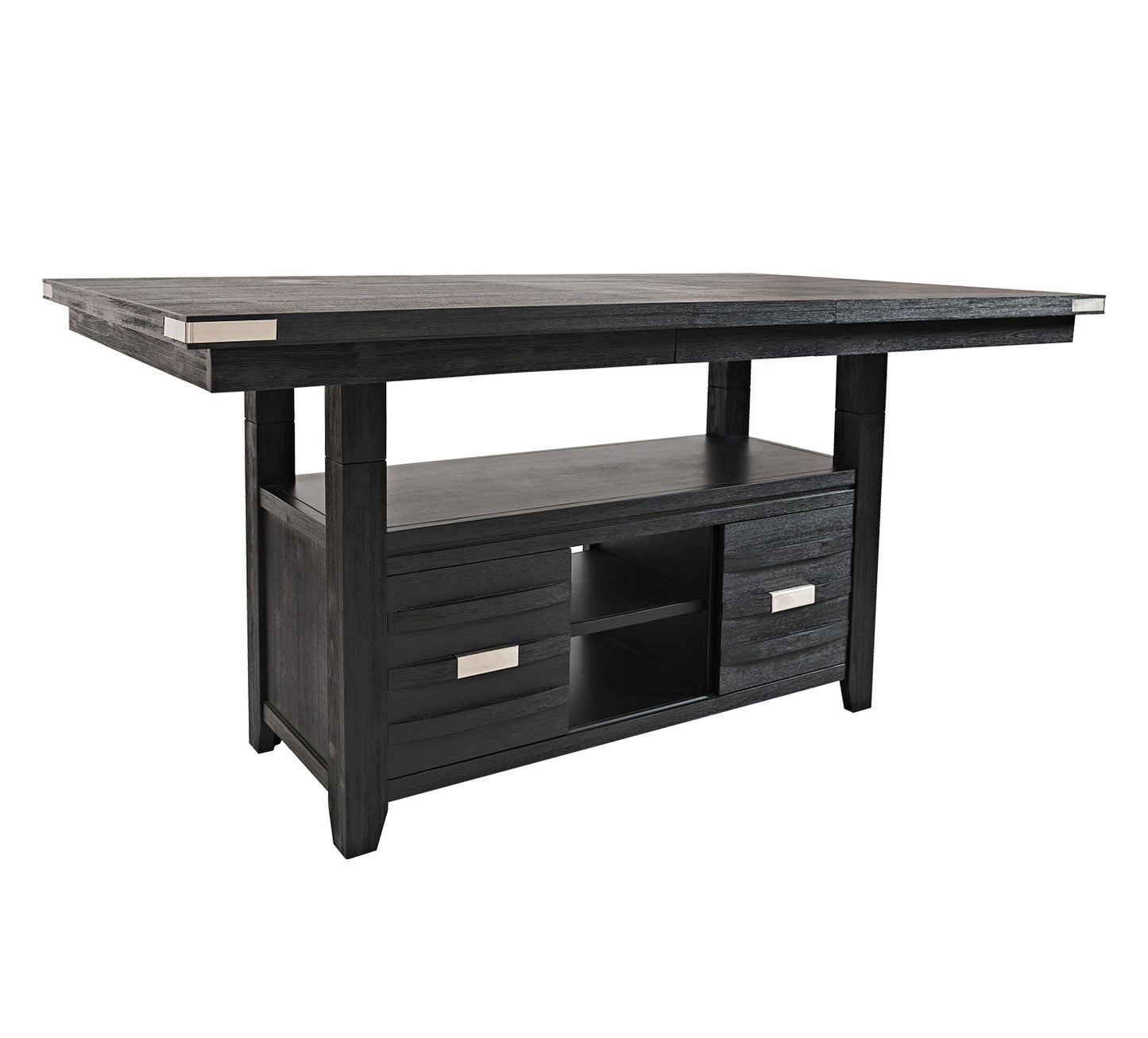 Altamonte Charcoal Adjustable Dining/Counter Height Table