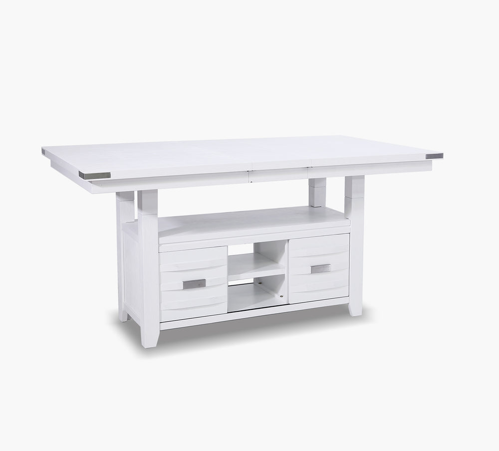 Altamonte White 7 Piece Counter Height Set