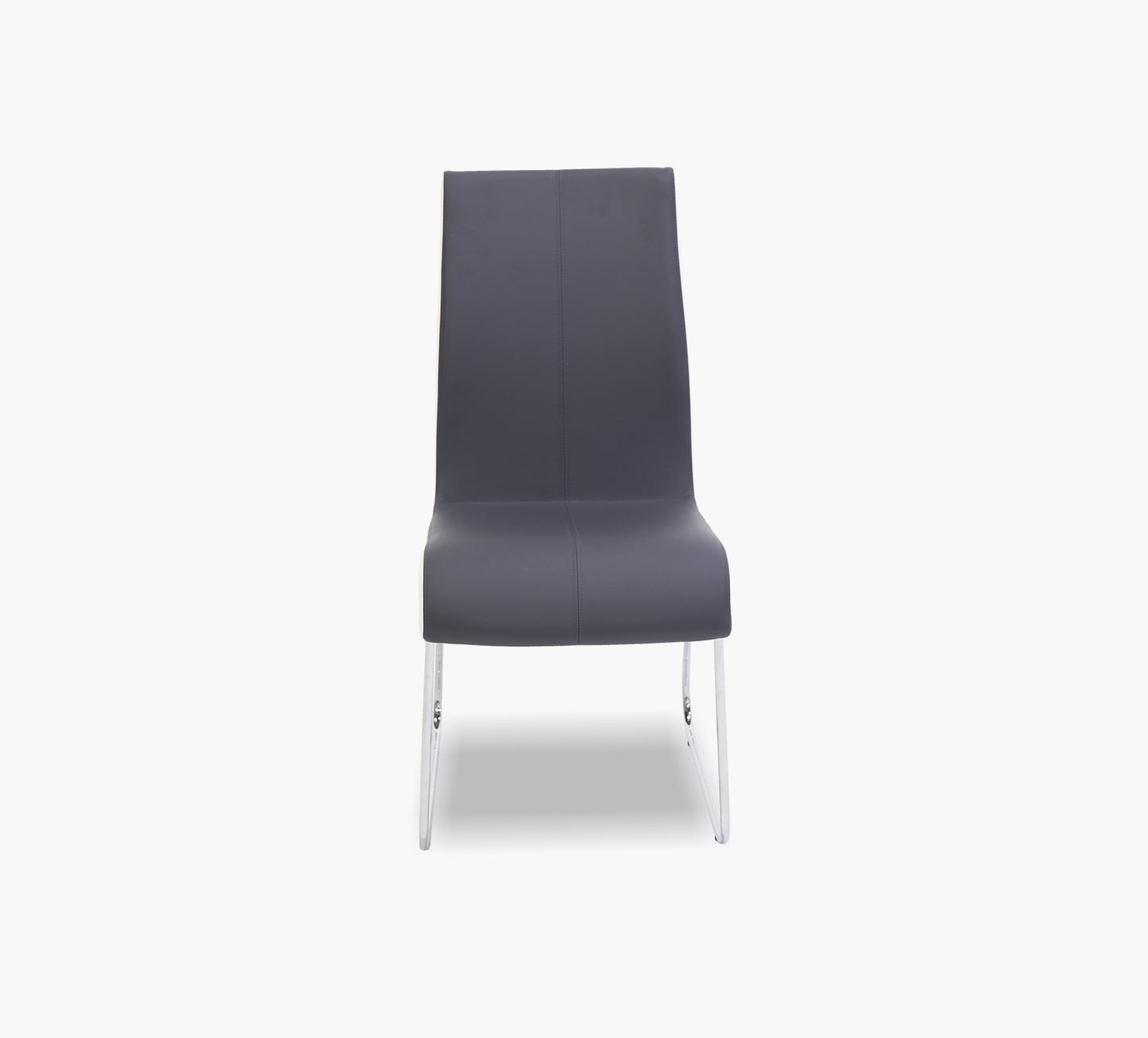 Skyline Grey with White Side Chair