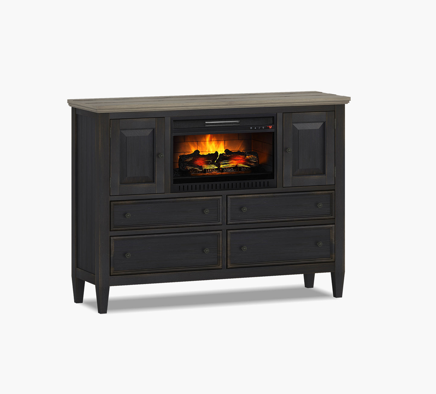 Farm House Charcoal Fireplace Chesser