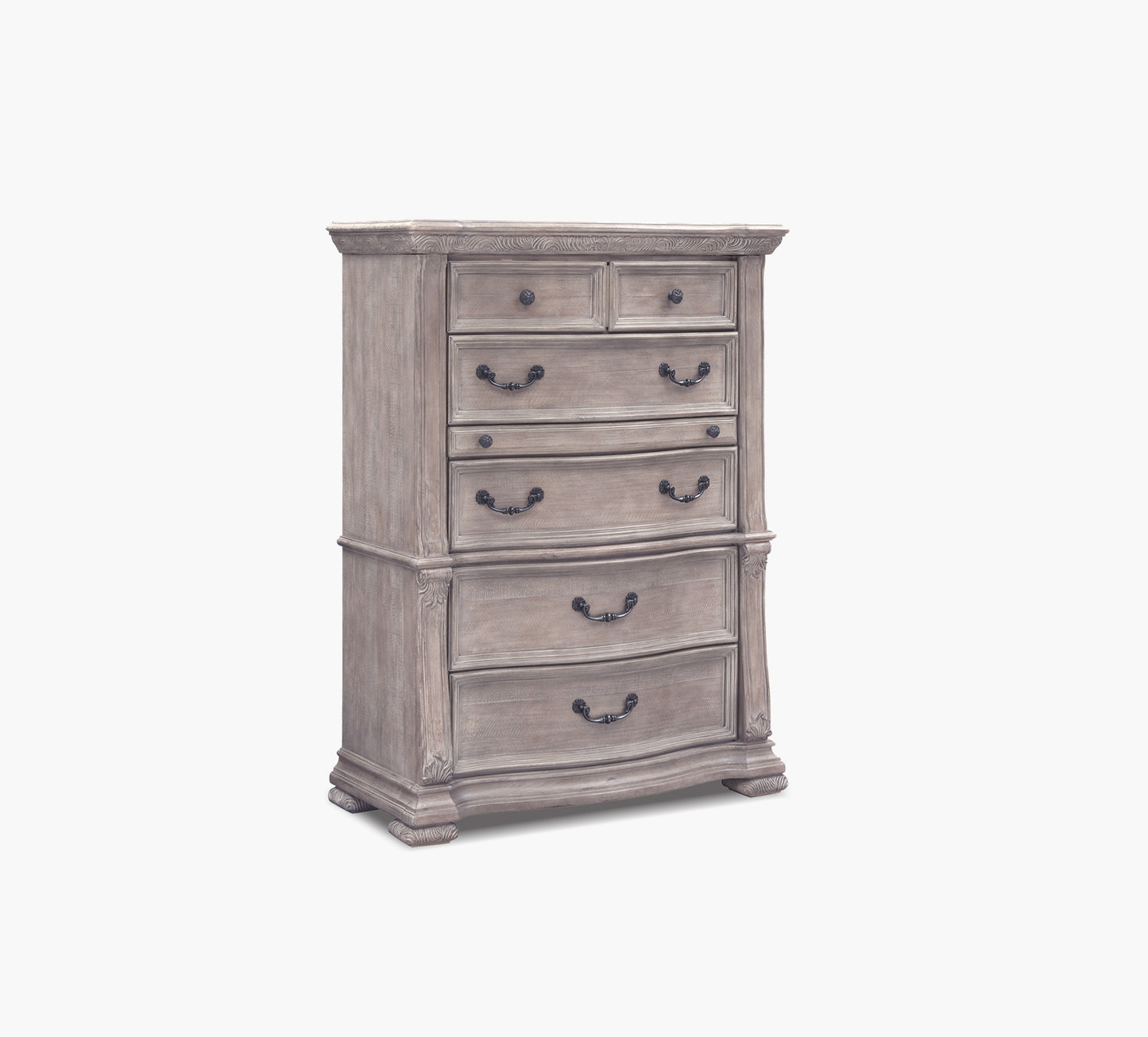 Marisol Taupe 5 Drawer Chest