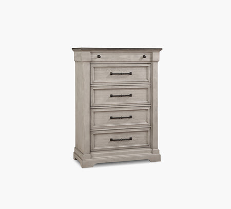 Cómoda elevable gris Woodbridge